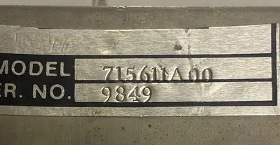 Used BBC MPS-3 Miscellaneous Equipment (Electrical & Power) Ohio US | Surplus Asset Holdings #1209831