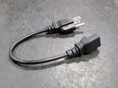 Universal Power Cord 18 AWG 1 ft. (Box of 196)