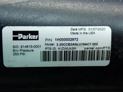 New | in-Stock PARKER 3.25CCB2ANLU19AC7.000 Pumps Ohio US | HGR 24 #1006074