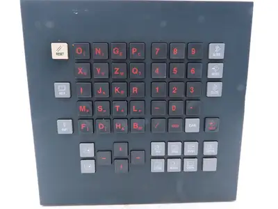 Fanuc A02B-0236-C129/M MDI Unit Operator Keypad CNC Control Panel