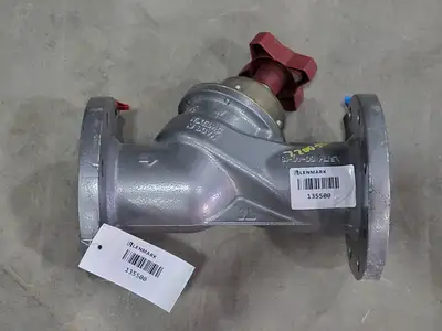 Tour and Anderson 4" Class 150 Stad Steel Balancing Valve (flanged)