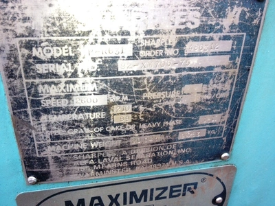 (2) Sharples XM-706 Super-D-Canter centrifuge, 316SS.