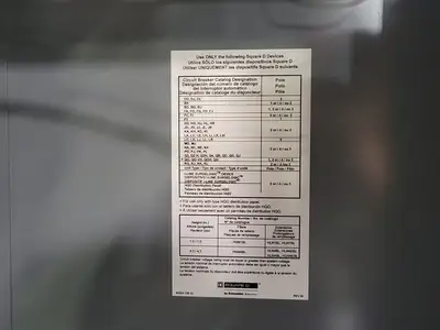 USED 2019 SQUARE D QED