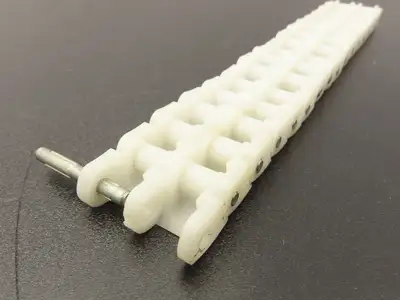 Morse N400 Delrin Plastic Coupling Sprocket Chain 16-Link 1-1/4" W 8.25" Long