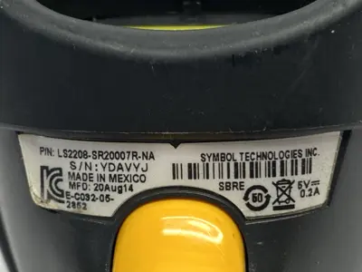 Used Symbol LS2208-SR20007R-NA Barcode Scanners Michigan US | Maverick Industrial Sales #1455634