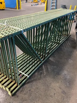 42" X 144" Pallet Racking Uprights  - Tear Drop