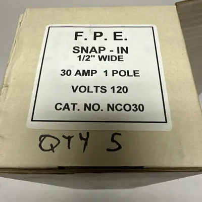 Used FPE NC030 Circuit Breakers | Surplus Asset Holdings #1188959