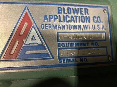 BLOAPCO D-40008-11 DIVERTER 8" BLOWER APPLICATION COMPANY