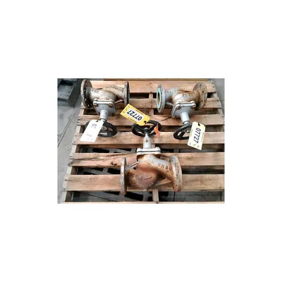 Used 3" Bellows Sealed Valve - Lot of 3