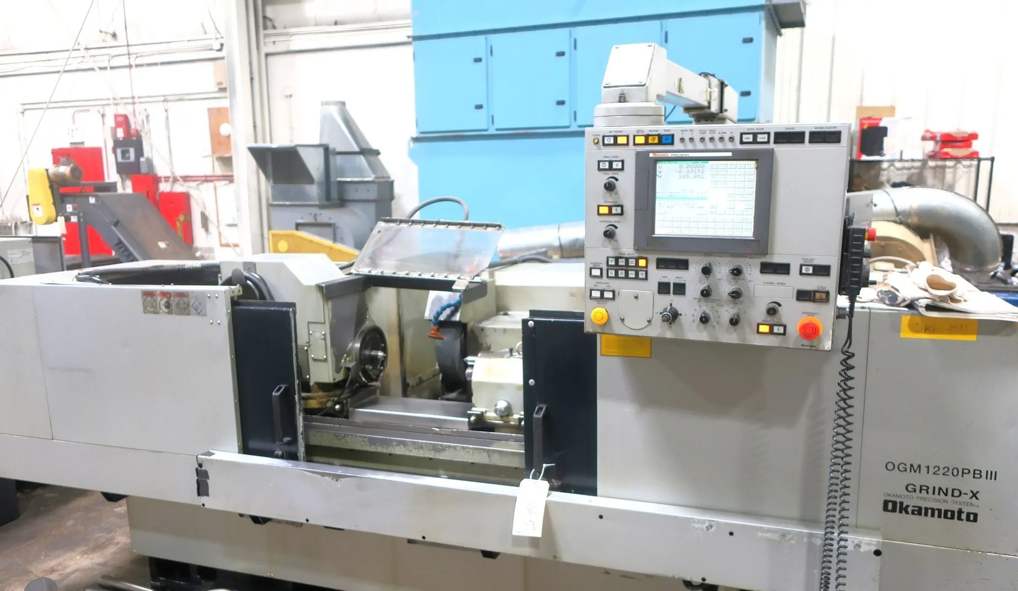 12" x 20" OKAMOTO MODEL OMG 1220PBIII CNC PLAIN CYLINDRICAL GRINDER