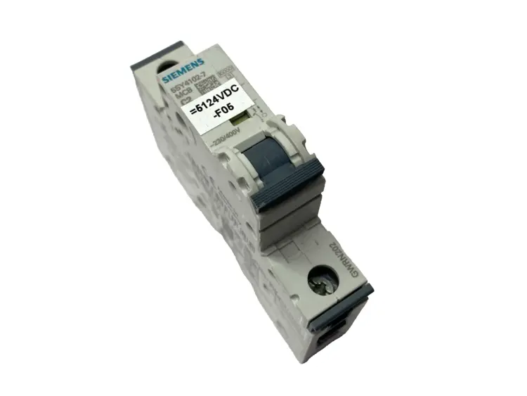 Used SIEMENS MINIATURE CIRCUIT BREAKER 1-POLE 230/400V 2A Circuit Breakers | Maverick Industrial Sales #1105948