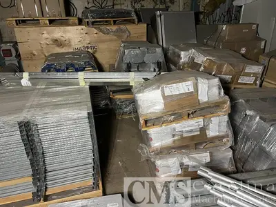 USED SCAFCO PELLET STORAGE BINS