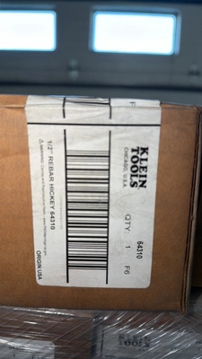 $11,948 Value on this pallet based on Amazon Prices. Amazon has them for $116.00 each. Pallet of 103 New Klein Hickey Rebar Hickey Tools model # 64310