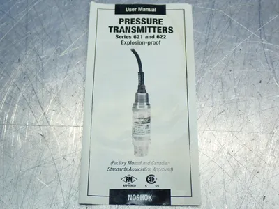 New | in-Stock NOSHOK 6213001186 W/1204SS12GY Pressure Transmitters Ohio US | HGR 24 #1006706