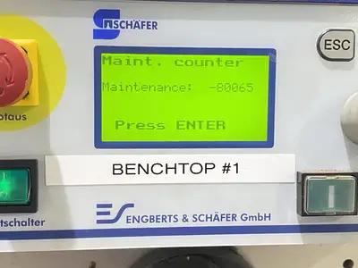Used Schafer Eccentric Crimping Press MAS229 Wire Crimpers Michigan US | Maverick Industrial Sales #1502485