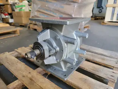6" x 6" Rotary Airlock Valve