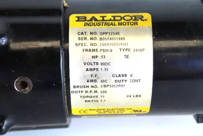 USED LINTECH/BALDOR 174624-CP1-1-S302-M04-C158-L02-E00-B00 / GPP12540
