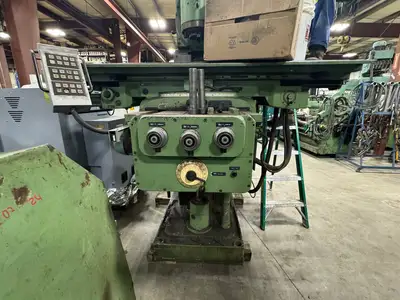 HECKERT FU 400 manual universal milling machine with electronic feed control system