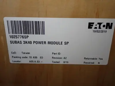 Subas 3k40 Power Module