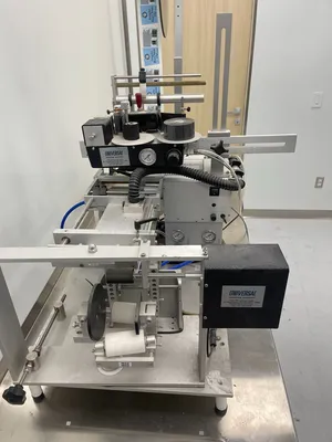 USED 2021 INLINE FILLING SYSTEMS Single Head Bench top Semi-Automatic N₂ Gas Dosing Filler