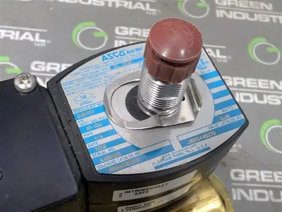 ASCO JIS8344B370 Red Hat Solenoid Valve New NIB