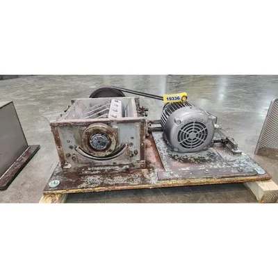 Used 10HP Industrial Plastic Granulator Knife Shredder - 8" dia. X 16W