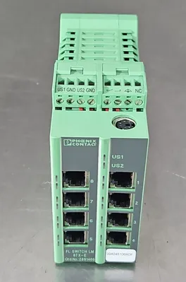Phoenix Contact FL SWITCH LM 8TX-E Ethernet Switch. 4D-20