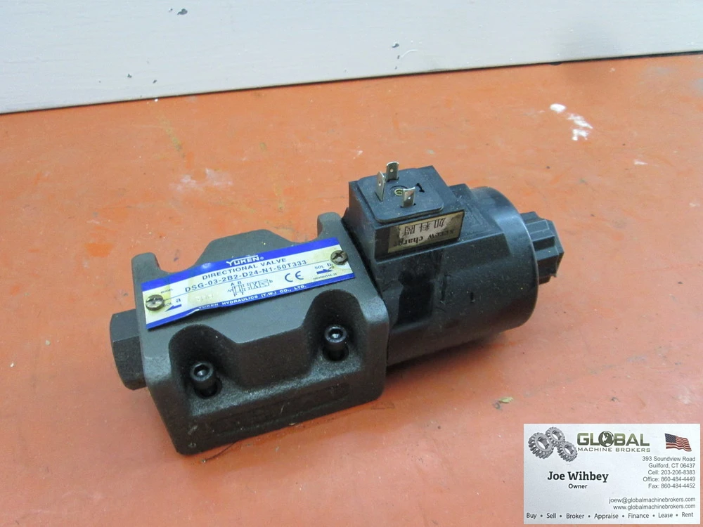 Yuken Directional Valve Model: DSG-03-2B2-D24-N1-50T333, solenoid operated Valve