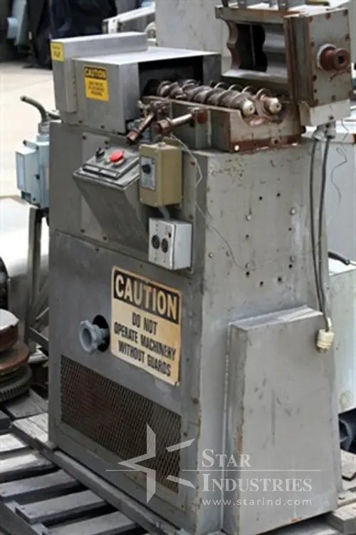 Used 1968 WEISER-LOCERO GUM EXTRUDER Candy Extruders California US | Star Industries #1255626
