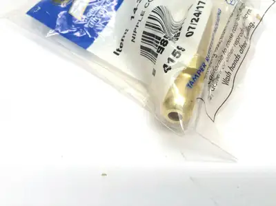 New | in-Stock Western Enterprises Nipple CGA-346 Brass 2.5 Inch 698944062446 Welding Machinery (Other) Michigan US | Maverick Industrial Sales #1397093