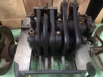 0279-385 RARE ANTIQUE Cable Chain Machine – LINK MAKING, Germany Circa 1890