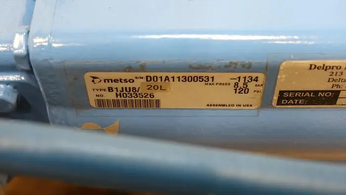 Used Metso Neles Q-REDA03DJJST Valves/Fittings Minnesota US | Peak Machinery, Inc. #285135
