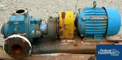 USED Blackmer 2.5" BLACKMER ROTARY VANE PUMP, C/S, 5 HP