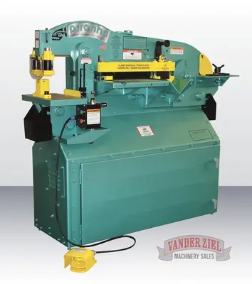 New | in-Stock PIRANHA P-65 Ironworkers Michigan US | Vander Ziel Machinery Sales #480121