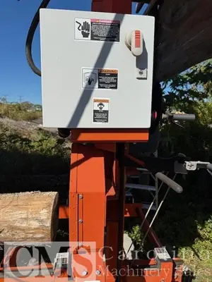 USED WOOD MIZER LT 15 ELECTRIC SAWMILL WITH 38 HOURS