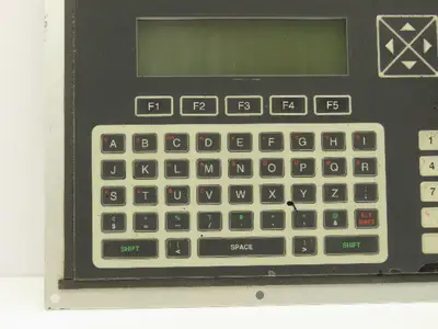 VideoJet Excel 356164 Ink Jet Printer Keyboard Interface Panel LCD Display