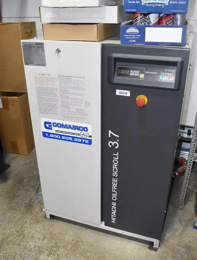 Used HITACHI SRL-3.7 MB6LL Non-Lube Air Compressors Ontario CA | The Equipment Kings #1304749
