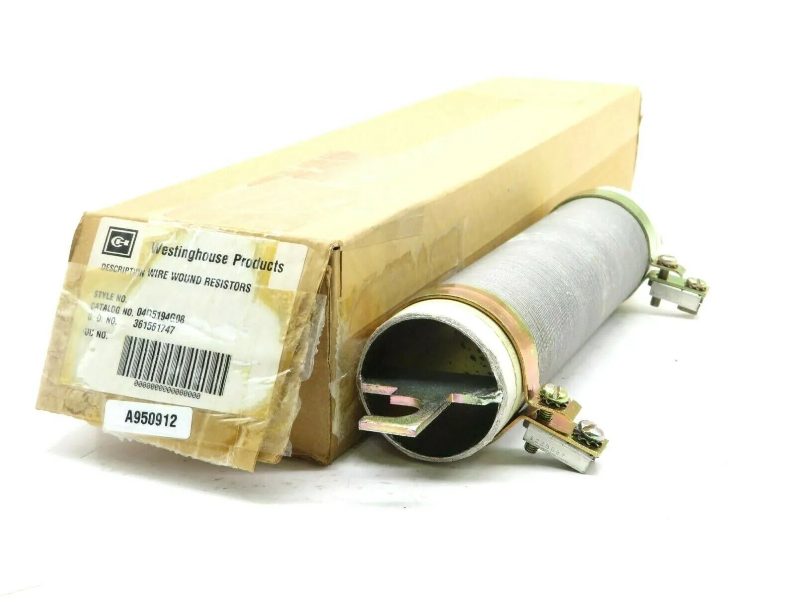 NEW WESTINGHOUSE 04D5194G08 WIRE WOUND RESISTORS