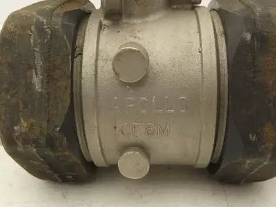 Apollo 76-308-01 2" NPT Ball Valve Stainless Steel Reduced Port 1500 WOG CF8M