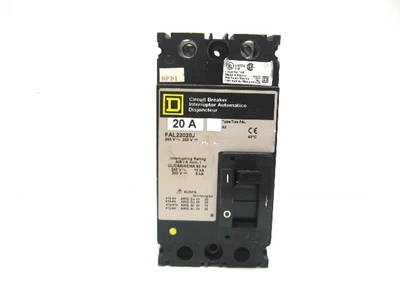 USED SQUARE D FAL22020J