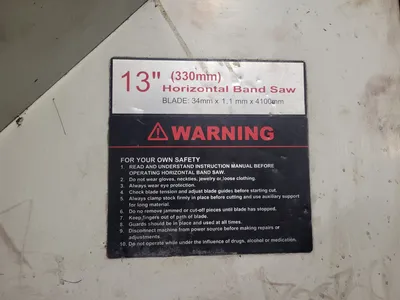 2021 ACRA BS 330 SSA Horizontal Band Saws (Semi-Automatic) | Myers Technology Co., LLC (12)