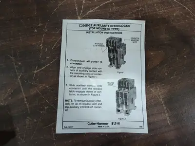 NEW CUTLER-HAMMER C320KGT13