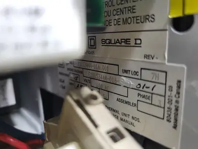 USED SQUARE D MODEL 6