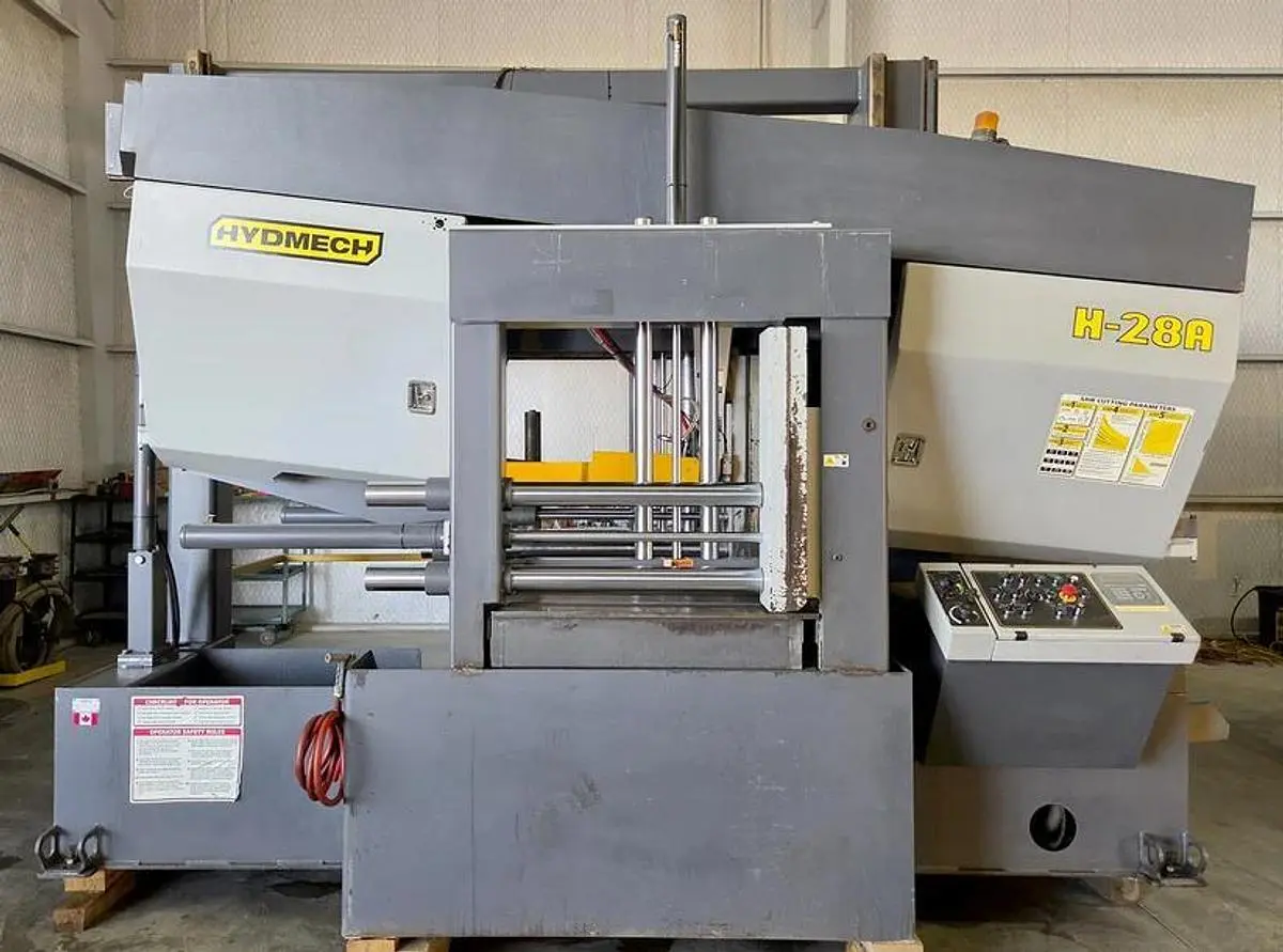 Used 2014 HYDMECH H-28A Horizontal Band Saws Texas US | SMF MACHINE TOOLS #1371282