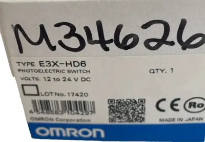 NEW OMRON E3X-HD6 PHOTOELECTRIC SWITCH E3XHD6