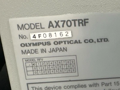 Olympus PROVIS AX70 Microscopes | Fram Fram LLC (22)
