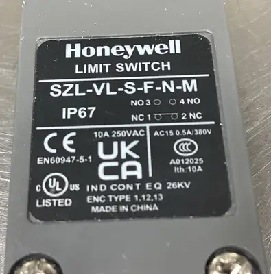 USED Honeywell SZL-VL-S-F-N-M