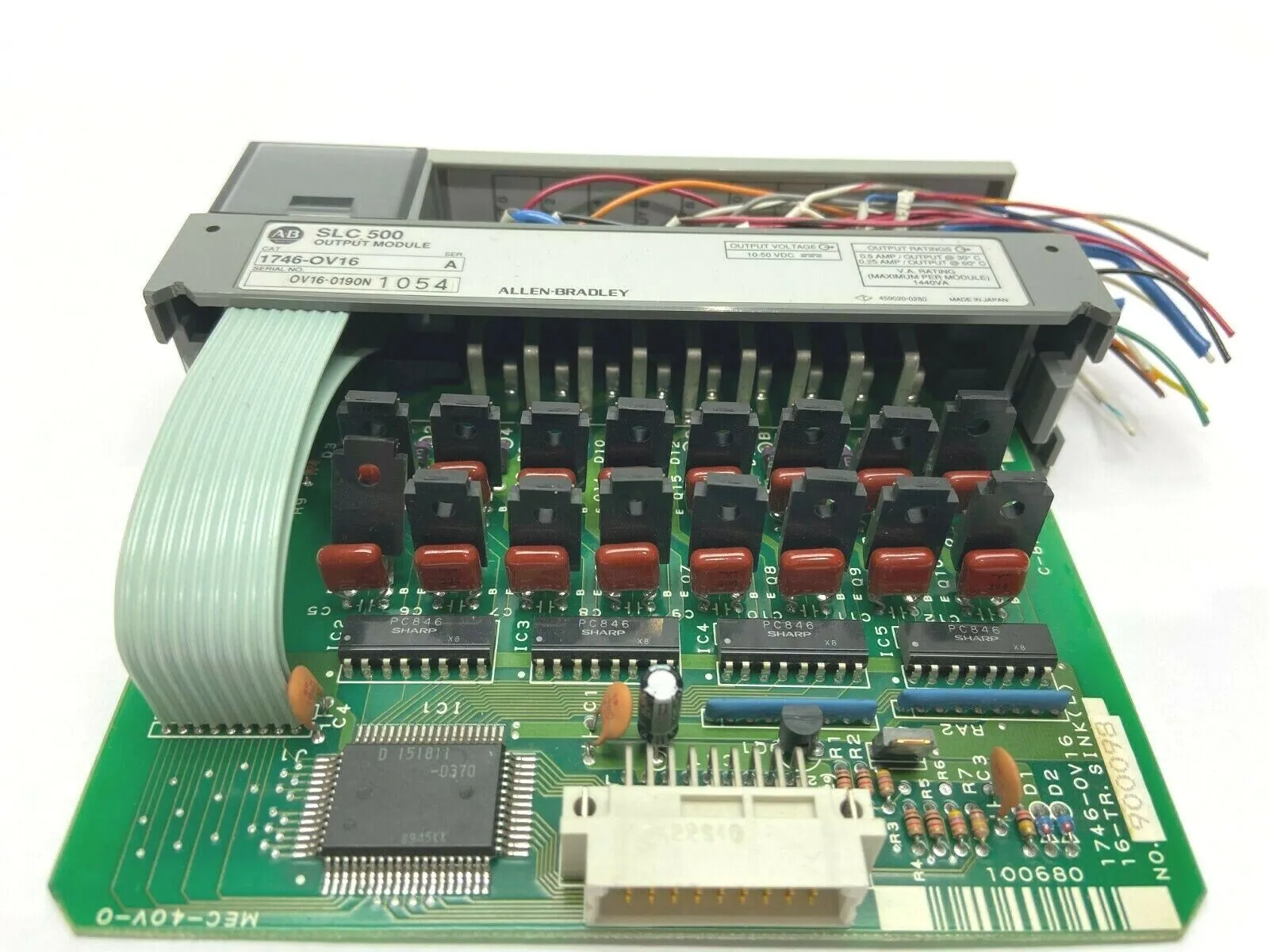 1746-OV16 | Allen Bradley  Ser A Output Module SLC500 - Used