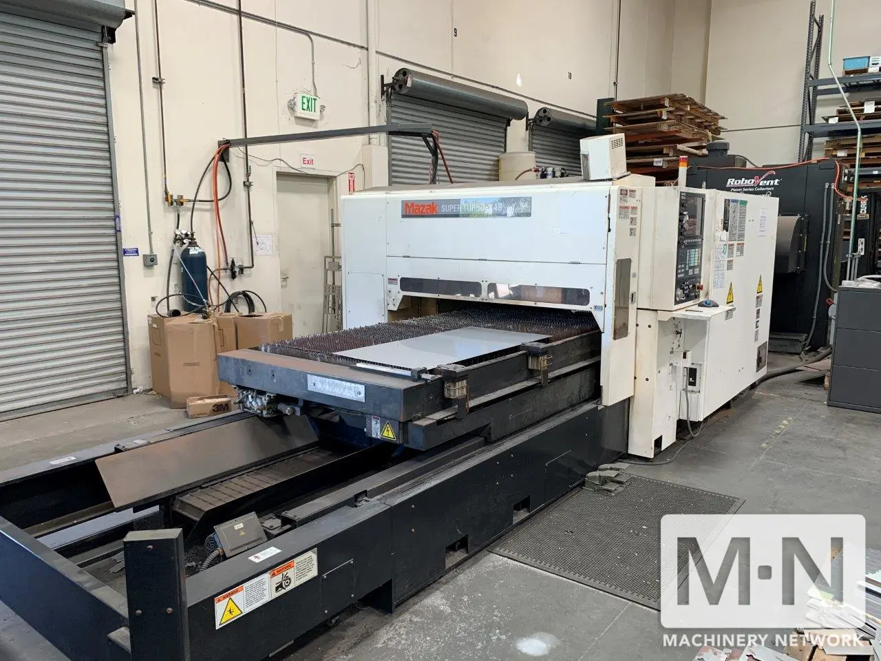 Mazak Super Turbo X-48 Champion 1300 Watt CNC Laser [2011