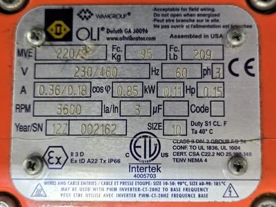 Used _UNKNOWN_ _UNKNOWN_ Vibratory Machines West Virginia US | Cooper Industries #1409627